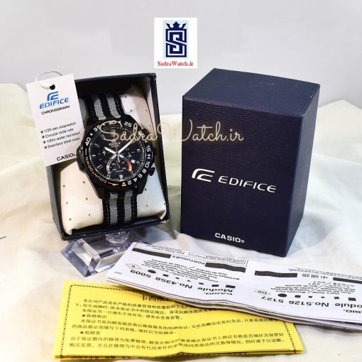CASIO Edifice 5622 EFS-S550 ژاپن جدید بند برزنت - Image 12