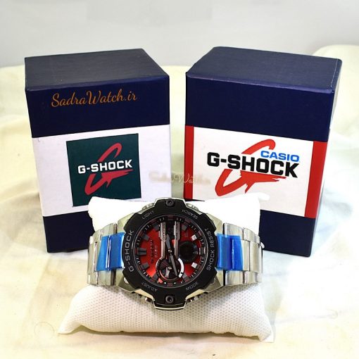 کاسیو جی شاک CASIO G-SHOCK GST-B400 هیدرولیک دیجیتال صفحه زرشکی - Image 12