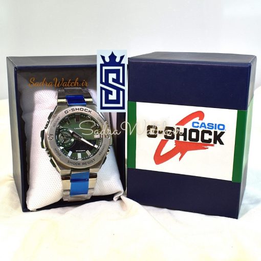 کاسیو جی شاک CASIO G-SHOCK GST-B500 هیدرولیک دیجیتال صفحه سبز - Image 14