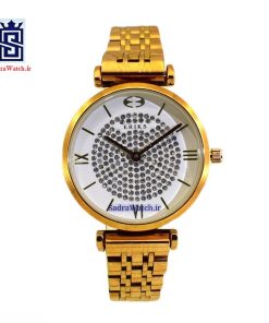 ERIKS M.Z-2035 اریکس جدید زنانه موتور ژاپن صفحه تمام نگین رنگ رزگلد