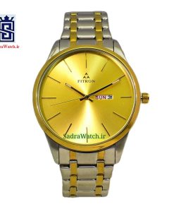 فیترون FITRON NO:9326M اورجینال ژاپن کلاسیک ** 2 رنگ ** دو تقویم تاریخ روز شمار و ایام هفته لاتین و عربی