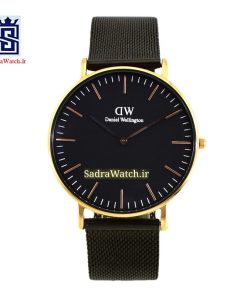 Daniel Wellington  دنیل ولینگتون B40R5 ژاپن کلاسیک مهندسی * فول استیل *  دارای بار کد ساخت ثبت شده درب موتور