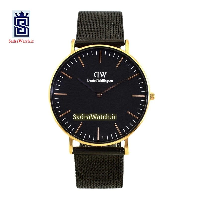 Daniel Wellington دنیل ولینگتون B40R5 ژاپن کلاسیک مهندسی * فول استیل * دارای بار کد ساخت ثبت شده درب موتور