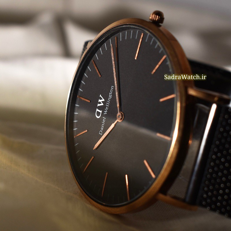 Daniel Wellington دنیل ولینگتون B40R5 ژاپن کلاسیک مهندسی * فول استیل * دارای بار کد ساخت ثبت شده درب موتور - Image 2