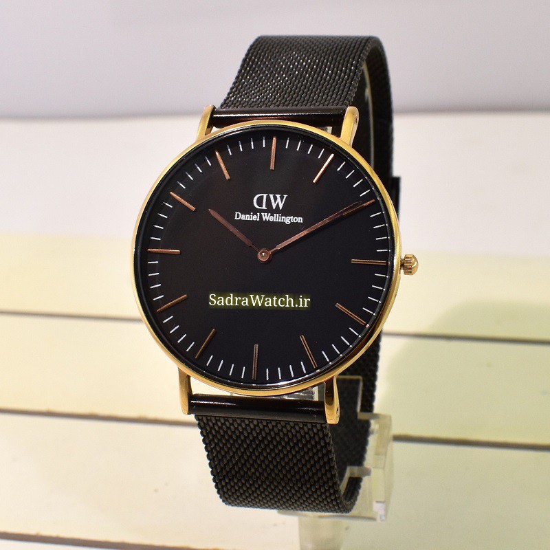 Daniel Wellington دنیل ولینگتون B40R5 ژاپن کلاسیک مهندسی * فول استیل * دارای بار کد ساخت ثبت شده درب موتور - Image 5