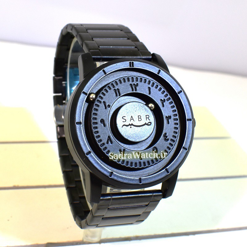 SABR WATCH صبر جدید عقربه ها مگنتی * اسپورت با صفحه ای ساده بدون شیشه ، ساخت چین - Image 2