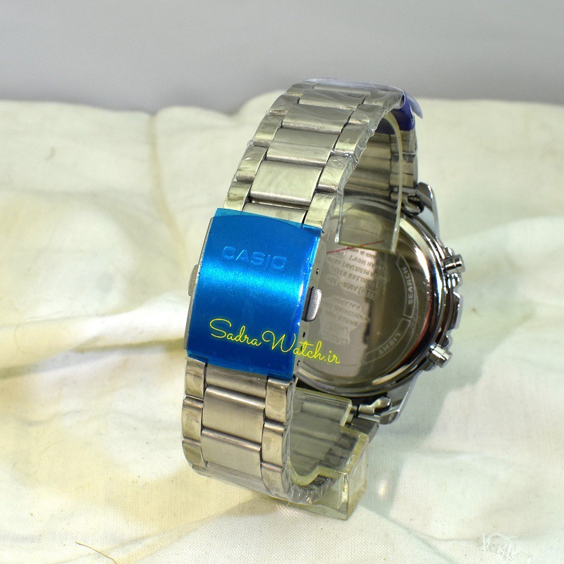 کاسیو هیدرولیک CASIO WORLD TIME AMW – 880 دو زمانه با چراغ لایت لامپی بسیار قوی - Image 8