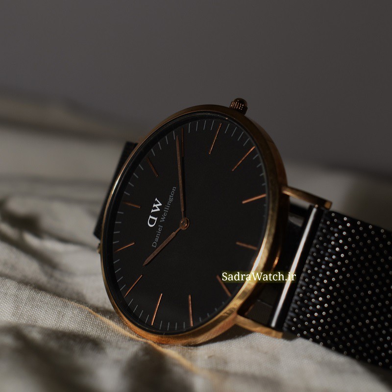 Daniel Wellington دنیل ولینگتون B40R5 ژاپن کلاسیک مهندسی * فول استیل * دارای بار کد ساخت ثبت شده درب موتور - Image 8