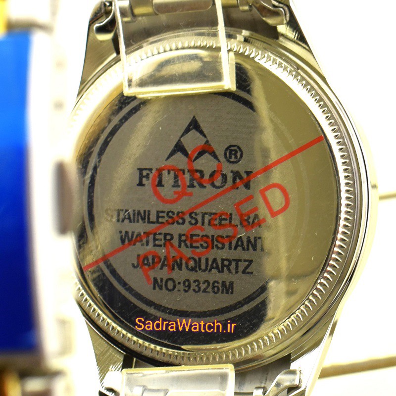 فیترون FITRON NO:9326M اورجینال ژاپن کلاسیک ** 2 رنگ ** دو تقویم تاریخ روز شمار و ایام هفته لاتین و عربی - Image 9