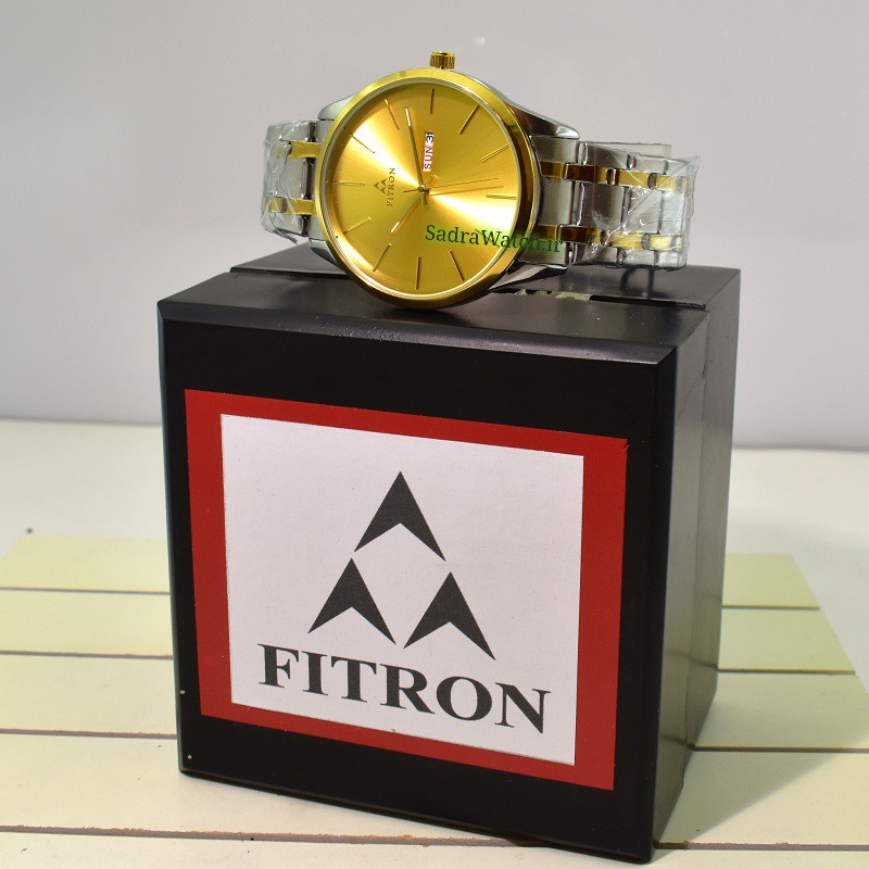 فیترون FITRON NO:9326M اورجینال ژاپن کلاسیک ** 2 رنگ ** دو تقویم تاریخ روز شمار و ایام هفته لاتین و عربی - Image 11