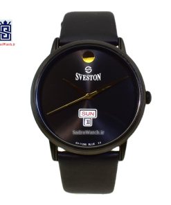 ساعت مچی عقربه‌ای مردانه سوستون مدل SV_11290 ژاپن کلا مشکی