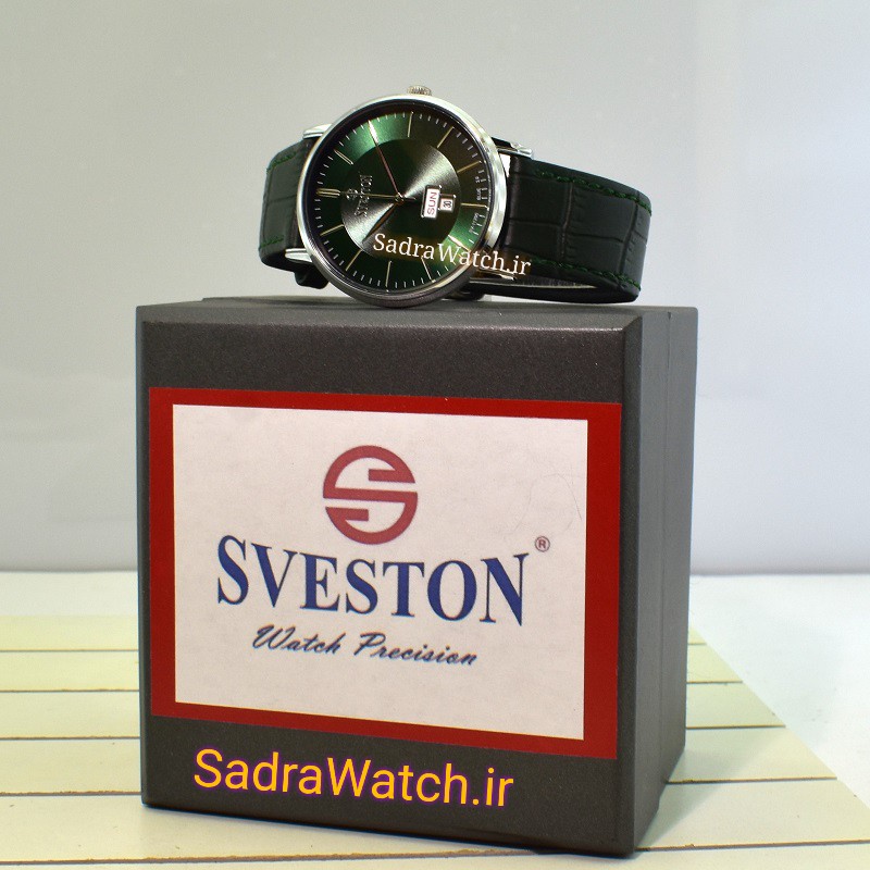 ساعت مچی عقربهای مردانه سوستون مدل SV_11290 ژاپن کلا سبز - Image 10