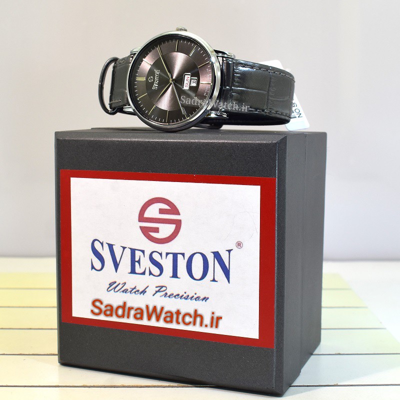 ساعت مچی عقربهای مردانه سوستون مدل SV_11290 ژاپن کلا طوسی - Image 10