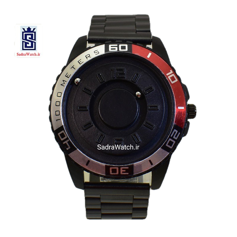 SABR WATCH صبر جدید عقربه ها ساچمه ای مگنتی * اسپورت با صفحه ای ساده بدون شیشه ، با موتور EPSON ژاپن