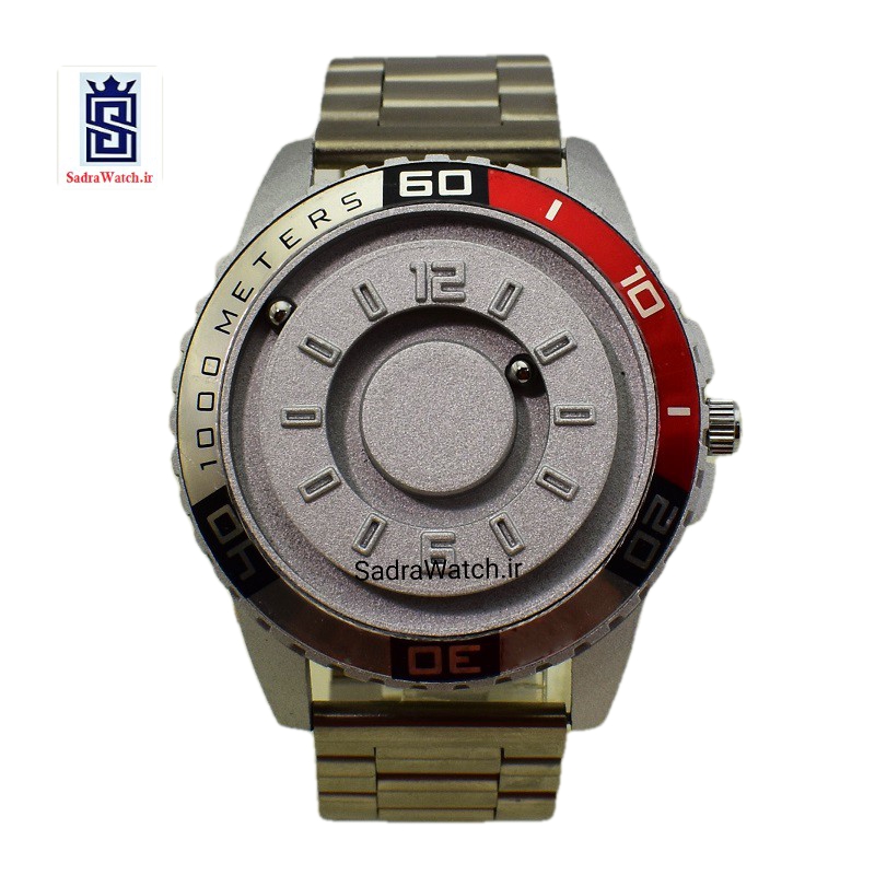 SABR WATCH صبر جدید عقربه ها ساچمه ای مگنتی * اسپورت با صفحه ای ساده بدون شیشه ، با موتور EPSON ژاپن
