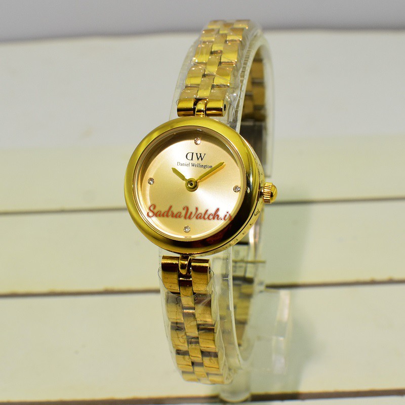 Daniel Wellington دنیل ولینگتون زنانه B28R1 ژاپن کلاسیک * فول استیل * دارای بار کد ساخت ثبت شده درب موتور - Image 4