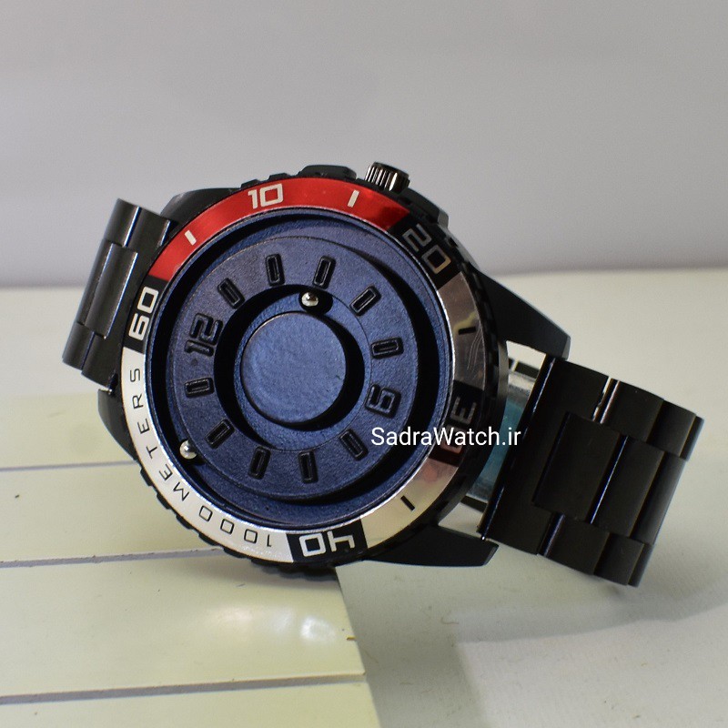 SABR WATCH صبر جدید عقربه ها ساچمه ای مگنتی * اسپورت با صفحه ای ساده بدون شیشه ، با موتور EPSON ژاپن - Image 3
