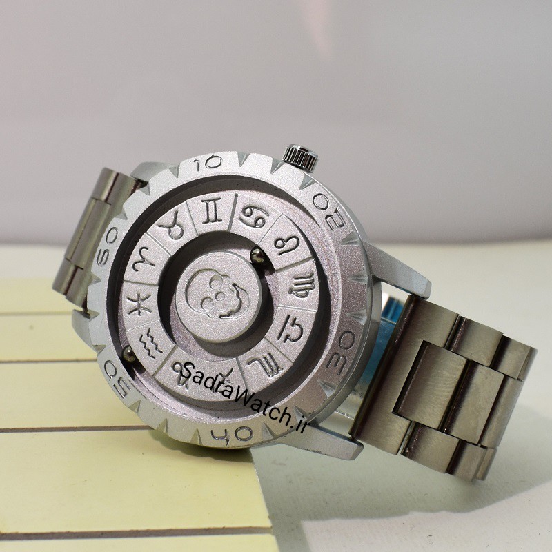 SABR WATCH صبر جدید عقربه ها ساچمه ای مگنتی * اسپورت با صفحه ای ساده بدون شیشه ، با موتور EPSON ژاپن - Image 3