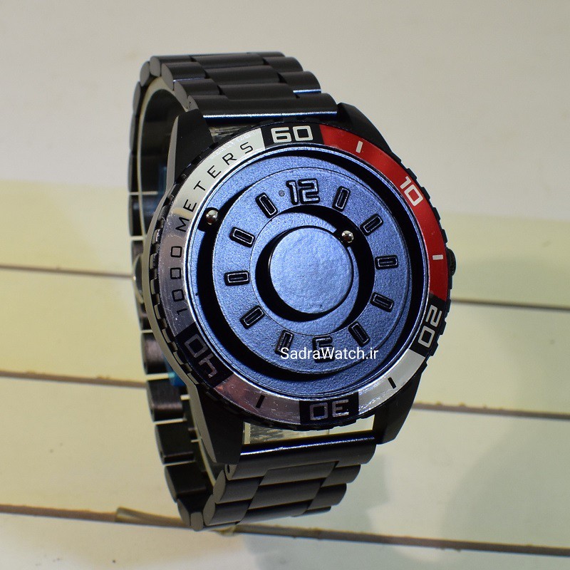 SABR WATCH صبر جدید عقربه ها ساچمه ای مگنتی * اسپورت با صفحه ای ساده بدون شیشه ، با موتور EPSON ژاپن - Image 2