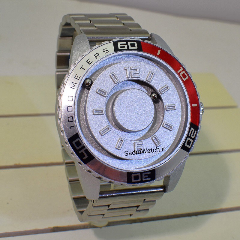 SABR WATCH صبر جدید عقربه ها ساچمه ای مگنتی * اسپورت با صفحه ای ساده بدون شیشه ، با موتور EPSON ژاپن - Image 2