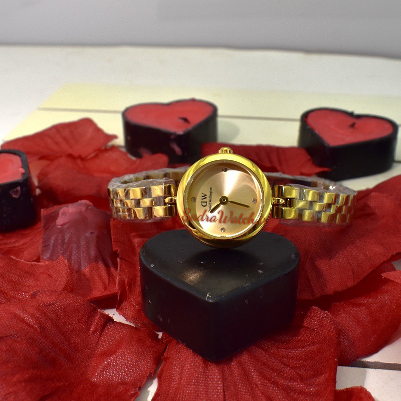 Daniel Wellington دنیل ولینگتون زنانه B28R1 ژاپن کلاسیک * فول استیل * دارای بار کد ساخت ثبت شده درب موتور - Image 5