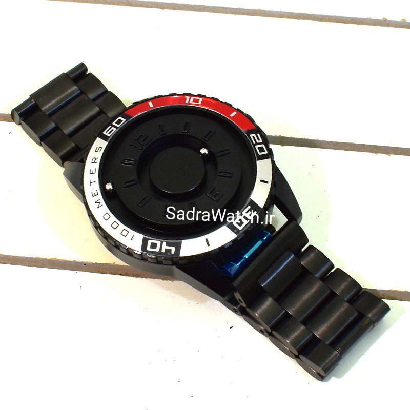 SABR WATCH صبر جدید عقربه ها ساچمه ای مگنتی * اسپورت با صفحه ای ساده بدون شیشه ، با موتور EPSON ژاپن - Image 5