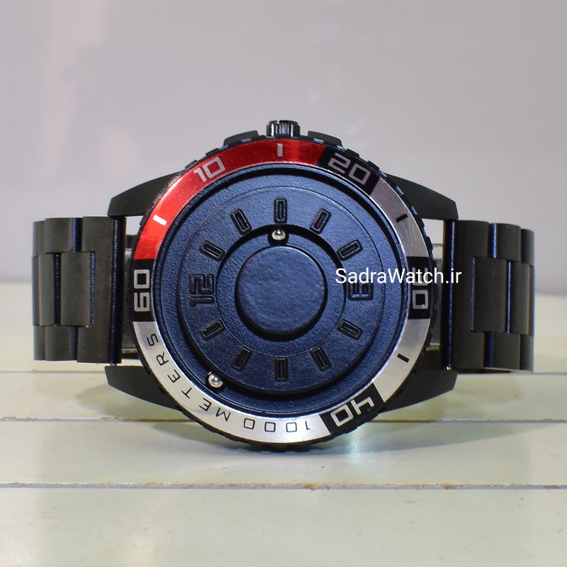 SABR WATCH صبر جدید عقربه ها ساچمه ای مگنتی * اسپورت با صفحه ای ساده بدون شیشه ، با موتور EPSON ژاپن - Image 7