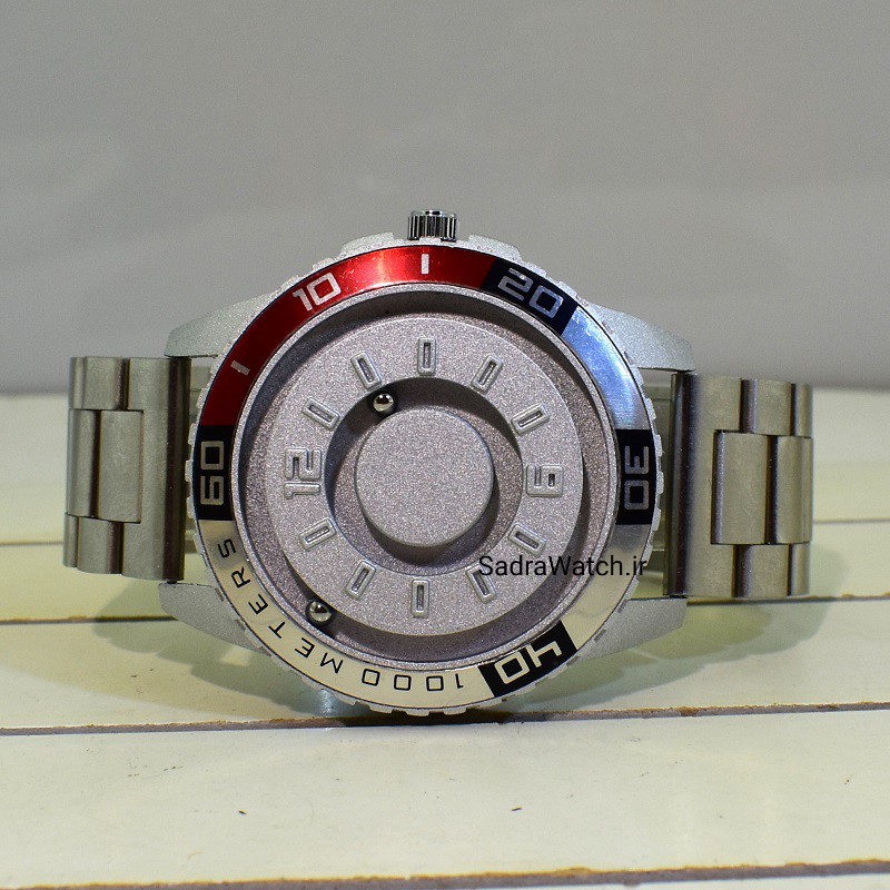 SABR WATCH صبر جدید عقربه ها ساچمه ای مگنتی * اسپورت با صفحه ای ساده بدون شیشه ، با موتور EPSON ژاپن - Image 7