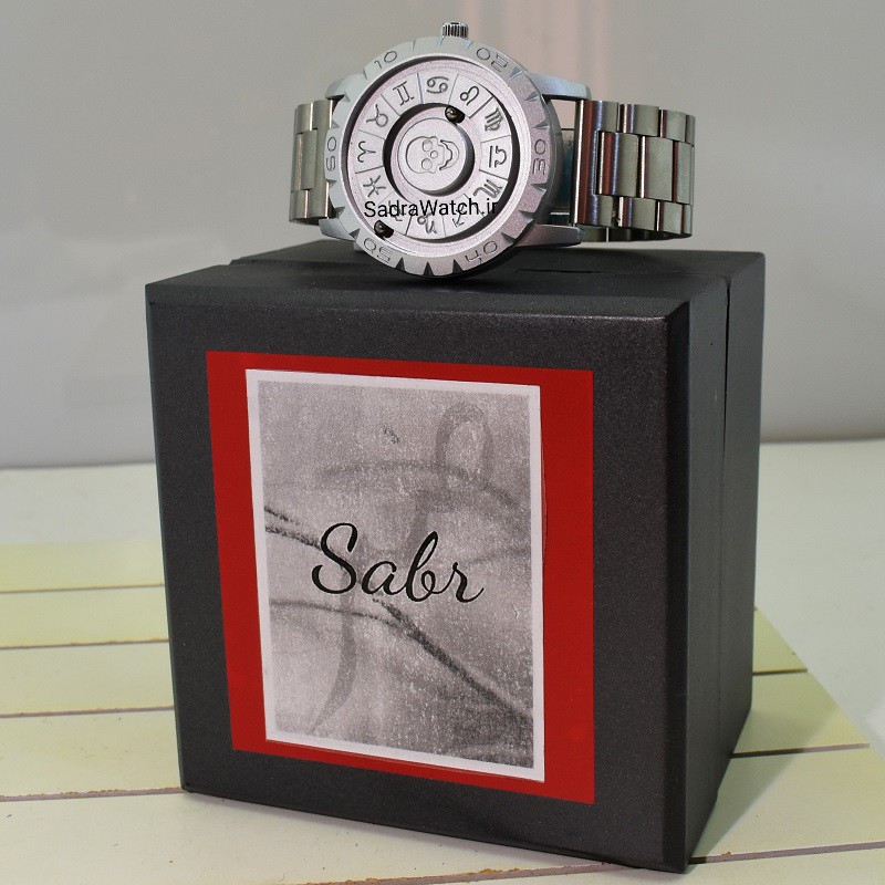 SABR WATCH صبر جدید عقربه ها ساچمه ای مگنتی * اسپورت با صفحه ای ساده بدون شیشه ، با موتور EPSON ژاپن - Image 10