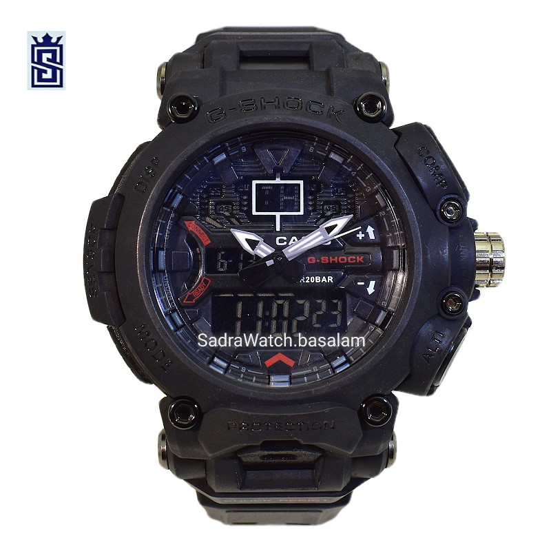 CASIO G- SHOCK MTC-B1000 جدید دوزمانه تمام مشکی