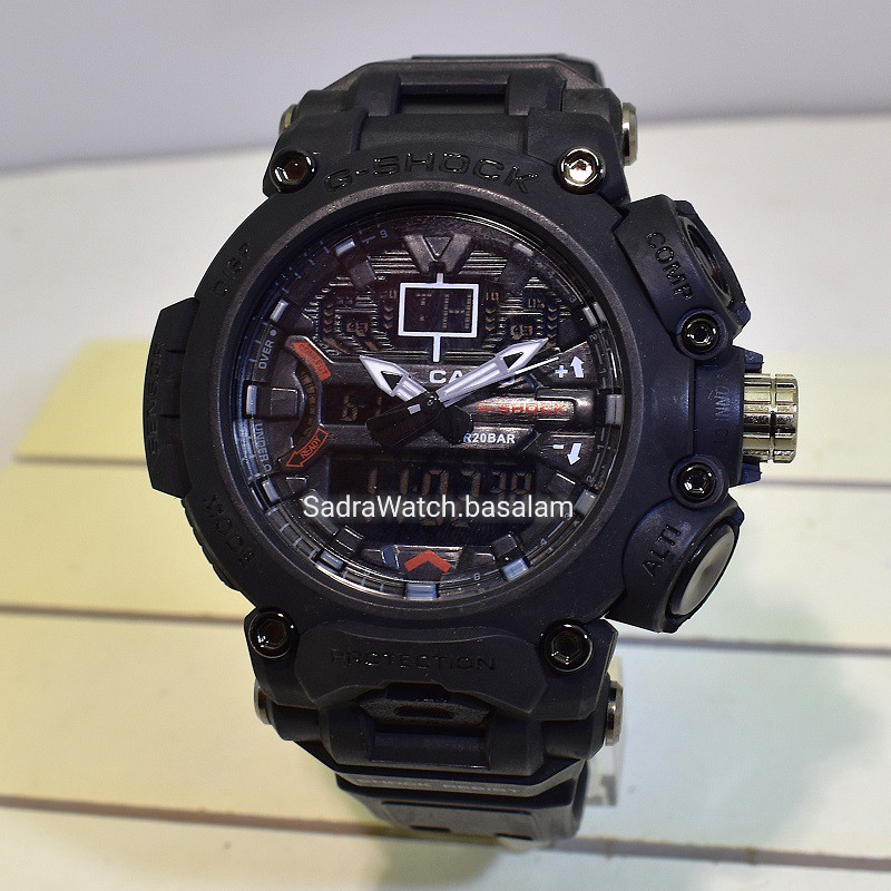 CASIO G- SHOCK MTC-B1000 جدید دوزمانه تمام مشکی - Image 4