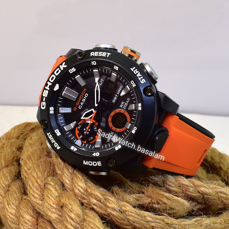 G- SHOCK 5590 GA-2000 جی شاک جدید اعلا دوزمانه بسته بندی تایلند ،، بند دولایه ،، قاب فیبرکربن فشرده نشکن - Image 3