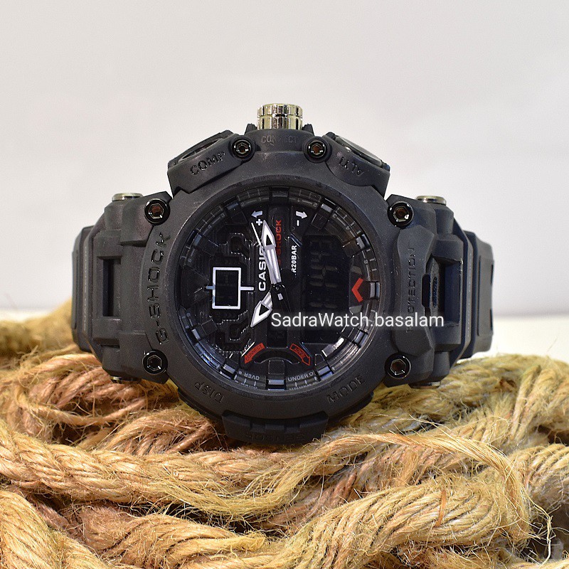 CASIO G- SHOCK MTC-B1000 جدید دوزمانه تمام مشکی - Image 5