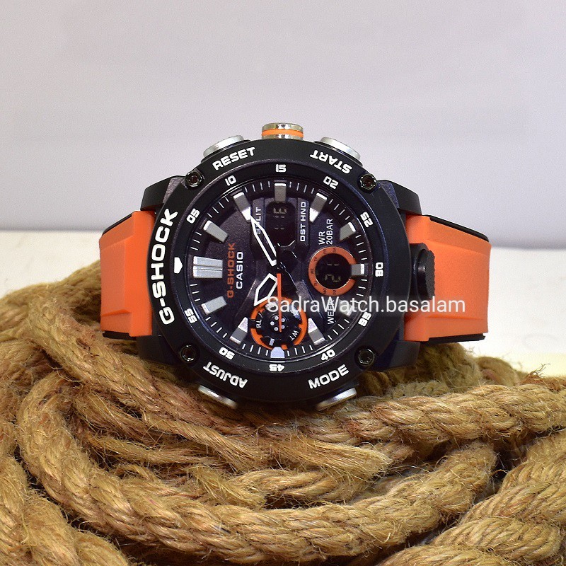 G- SHOCK 5590 GA-2000 جی شاک جدید اعلا دوزمانه بسته بندی تایلند ،، بند دولایه ،، قاب فیبرکربن فشرده نشکن - Image 5