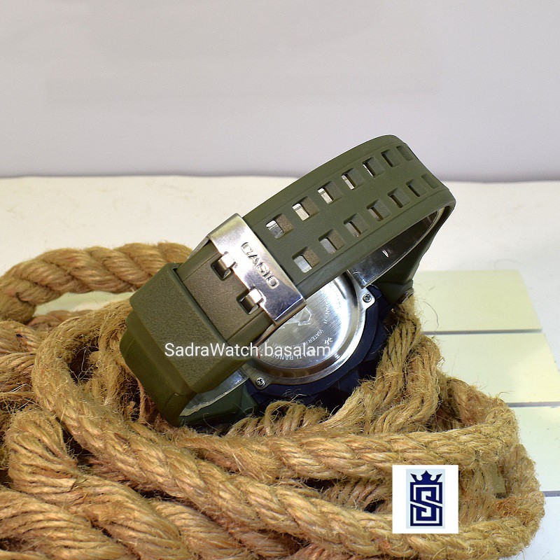 CASIO G- SHOCK HSD05 جدید دوزمانه بند سبز رنگ - Image 7