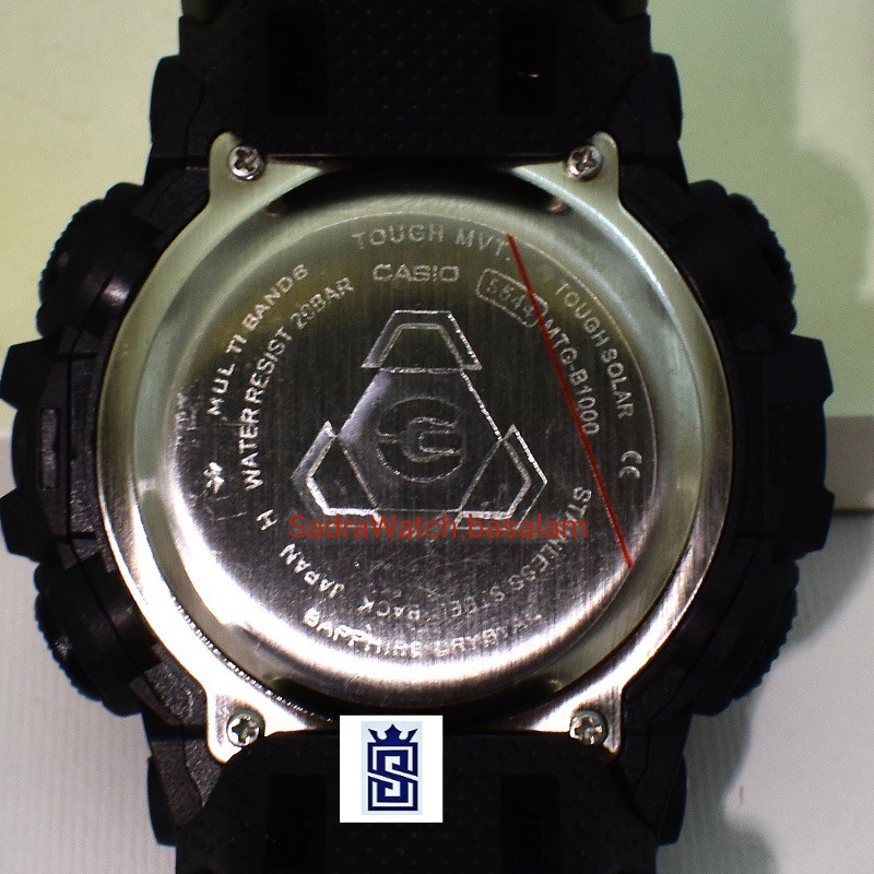 G-SHOCK CASIO 5544 MTG-B1000 کاسیو جی شاک هیدرولیگ دیجیتال 3 زمانه ** جدید ** - Image 8