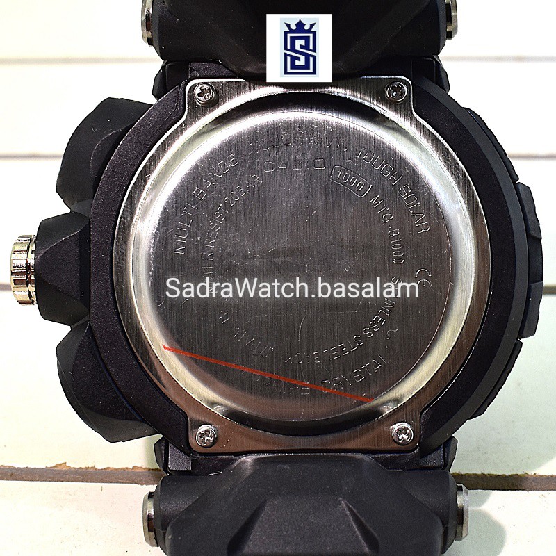CASIO G- SHOCK MTC-B1000 جدید دوزمانه تمام مشکی - Image 8