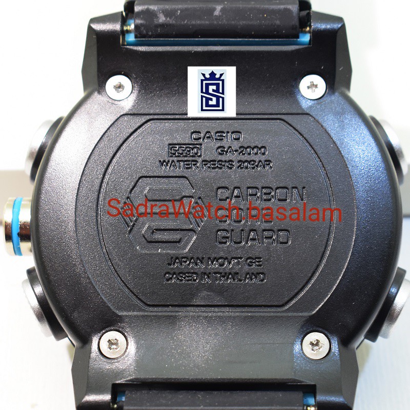 G- SHOCK 5590 GA-2000 جی شاک جدید اعلا دوزمانه بسته بندی تایلند ،، بند دولایه ،، قاب فیبرکربن فشرده نشکن - Image 8