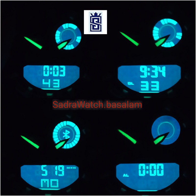 G-SHOCK CASIO 5544 MTG-B1000 کاسیو جی شاک هیدرولیگ دیجیتال 3 زمانه ** جدید ** - Image 9