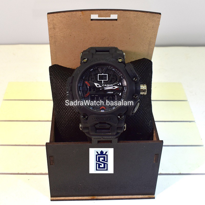 CASIO G- SHOCK MTC-B1000 جدید دوزمانه تمام مشکی - Image 10