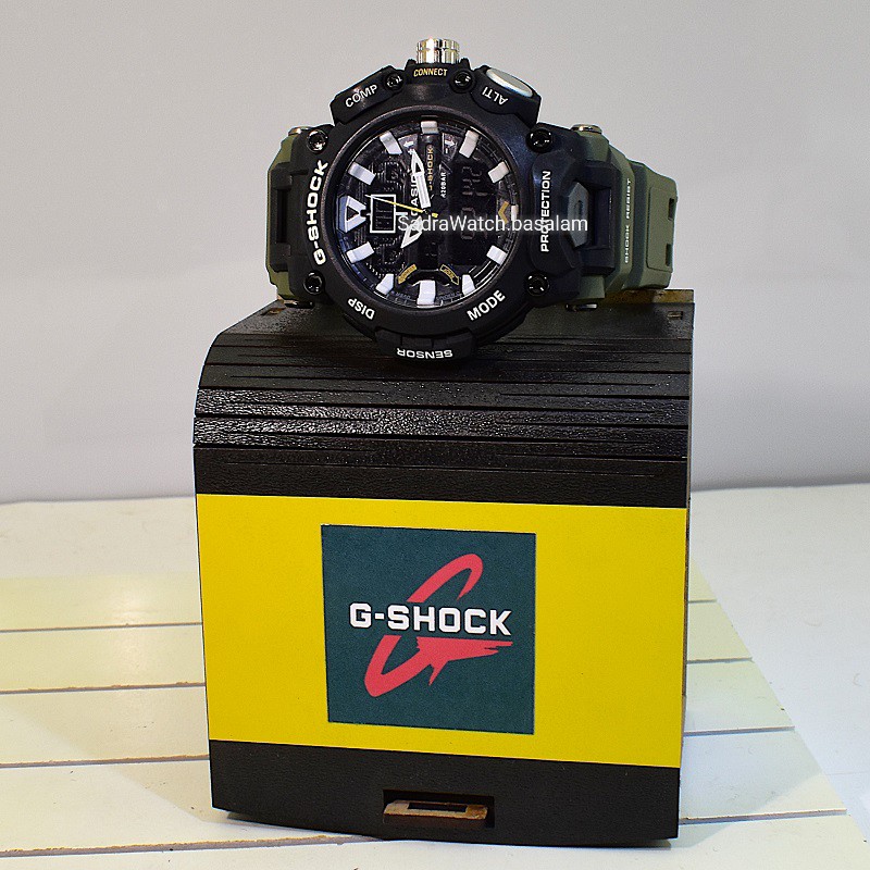 CASIO G- SHOCK HSD05 جدید دوزمانه بند سبز رنگ - Image 11