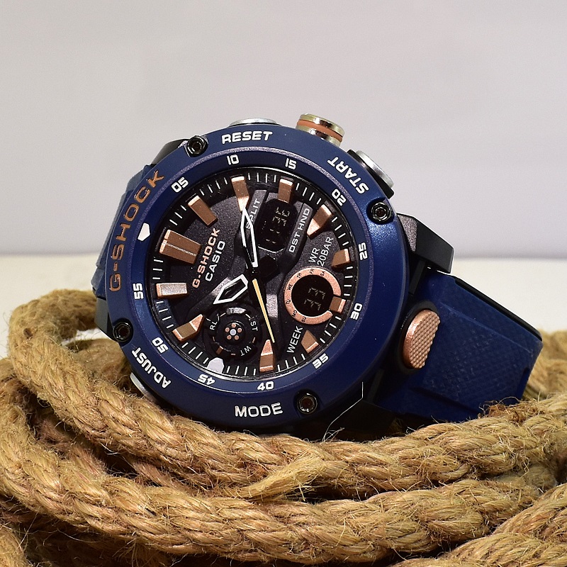 G- SHOCK 5590 GA-2000 جی شاک جدید اعلا دوزمانه بسته بندی تایلند ،، بند دولایه ،، قاب فیبرکربن فشرده نشکن - Image 3