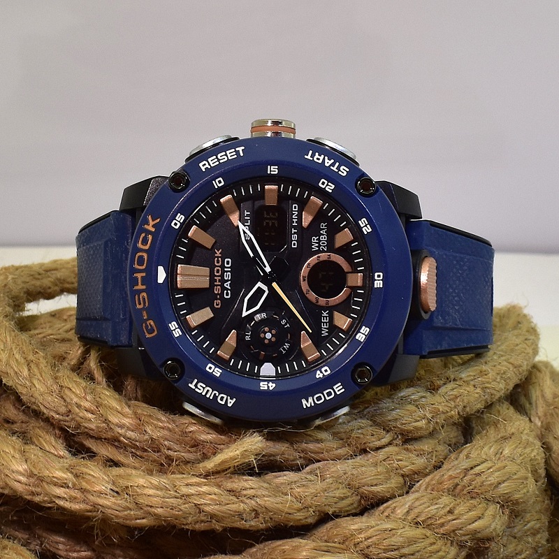 G- SHOCK 5590 GA-2000 جی شاک جدید اعلا دوزمانه بسته بندی تایلند ،، بند دولایه ،، قاب فیبرکربن فشرده نشکن - Image 5