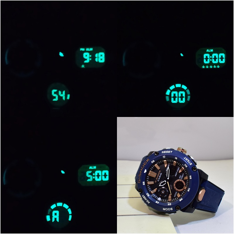 G- SHOCK 5590 GA-2000 جی شاک جدید اعلا دوزمانه بسته بندی تایلند ،، بند دولایه ،، قاب فیبرکربن فشرده نشکن - Image 9