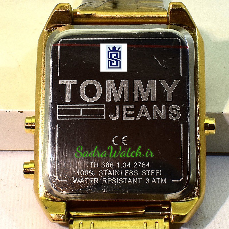TOMMY JEANS TH.386.1.34.2764 تامی دیجیتالی ،، کلا فلزی ،، فول امکانات ،، رنگ طلایی - Image 8